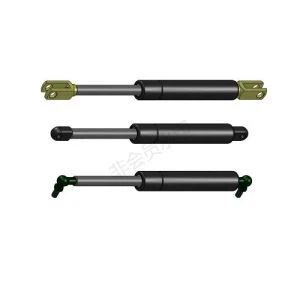 Wie hoch ist der Geräuschpegel von Gasdruckfedern bei Zügen im Betrieb?